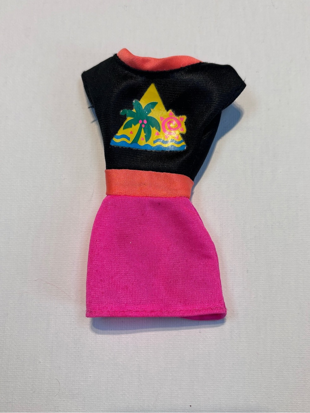 ⭐️3 for $20 sale. Vintage 90s Barbie Tropical Glitter Dress ✨